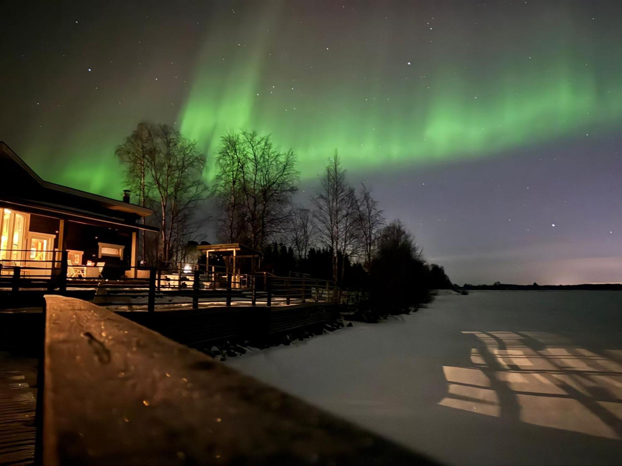 Riverside Cottage Aalto Borealis Keminmaa Kültér fotó