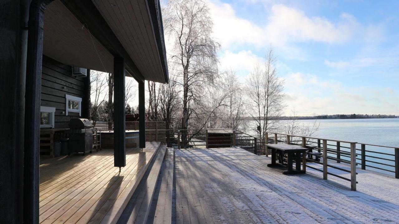 Riverside Cottage Aalto Borealis Keminmaa Kültér fotó